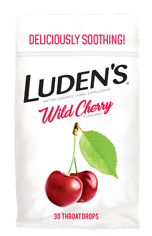 Luden's® Wild Cherry Dual Relief Cough Suppressant/Oral Lozenges